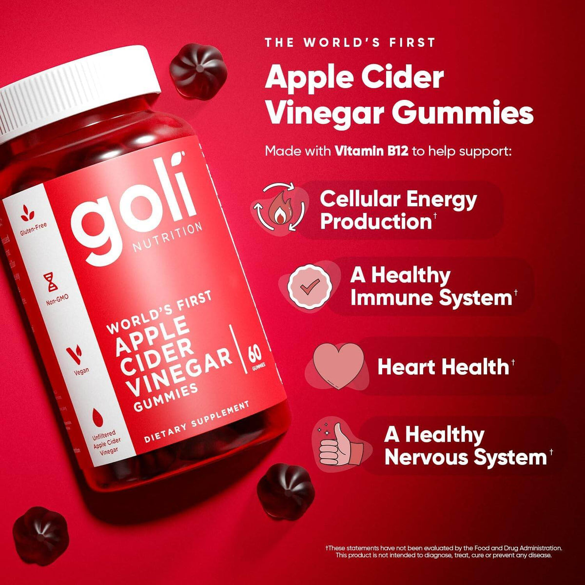 Goli Apple Cider Vinegar Gummies benefits