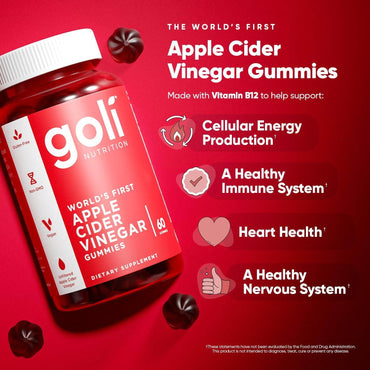 Goli Apple Cider Vinegar Gummies benefits