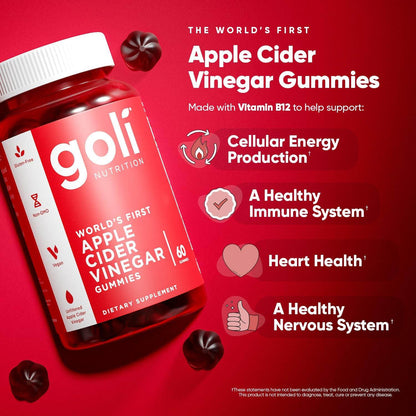 Goli Apple Cider Vinegar Gummies benefits
