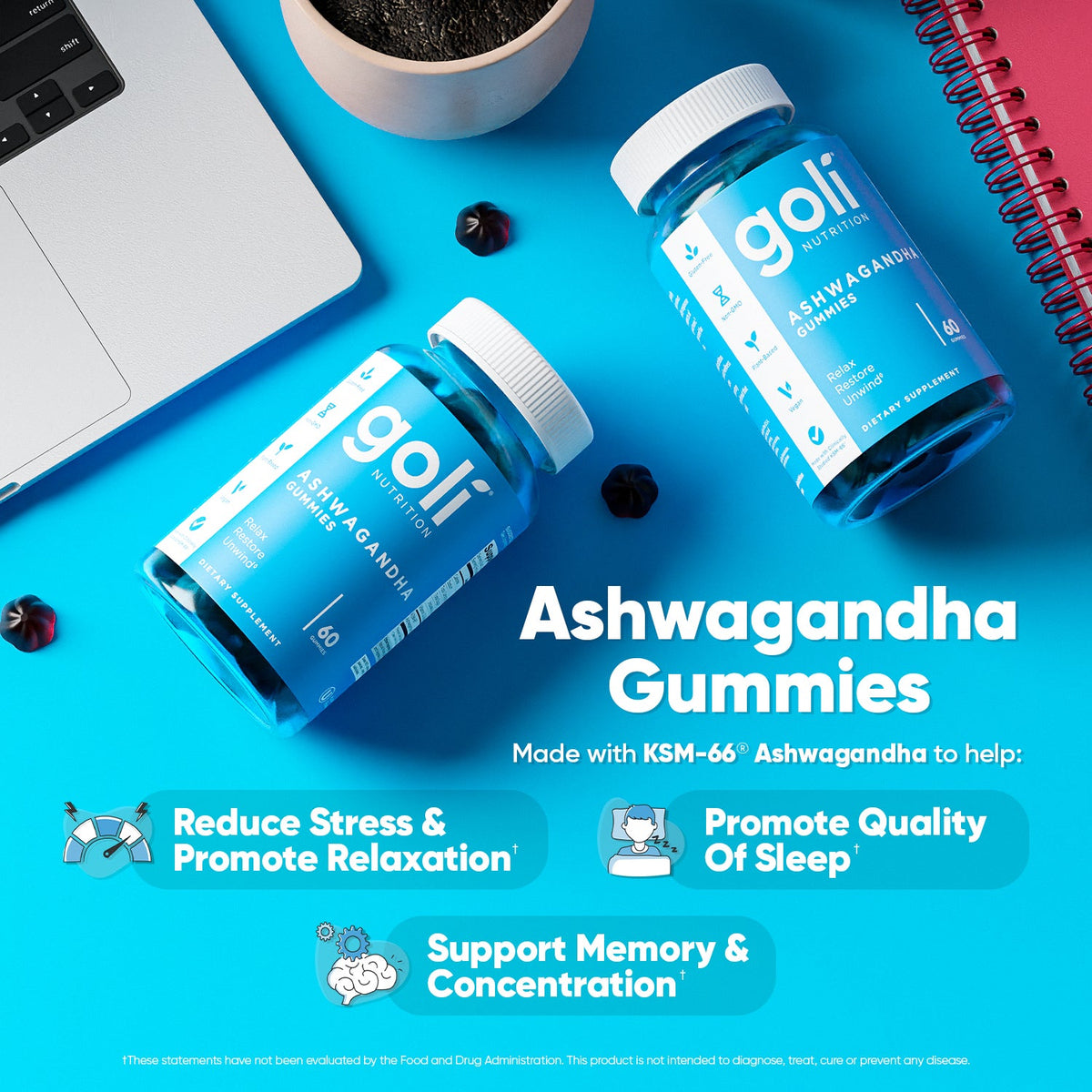 Goli Ashwagandha Gummies benefits