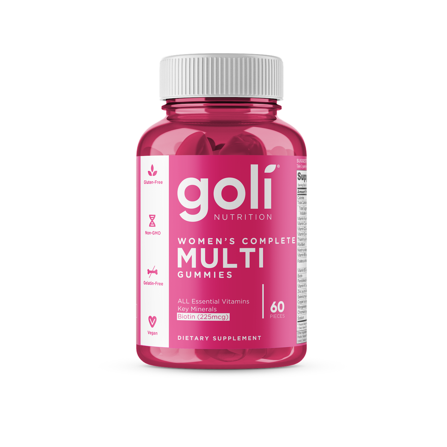 Goli Women's Complete Multi Gummies 60 Gummies