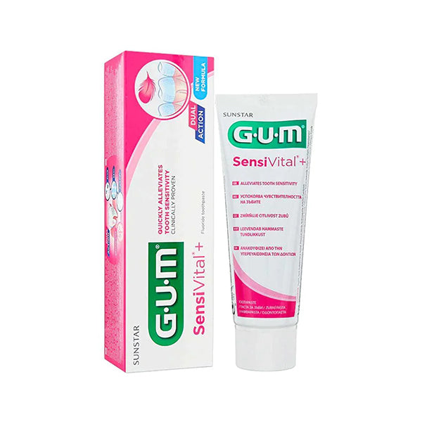 Dual Tube Toothpaste Sensivital Dual Action Toothpaste 75 ML – Zeina Care