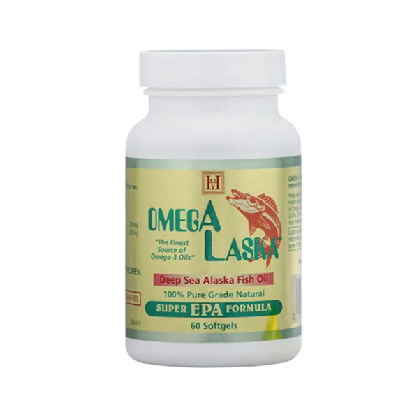 Omega Laska Fish Oil 1000 Mg 60 Softgels