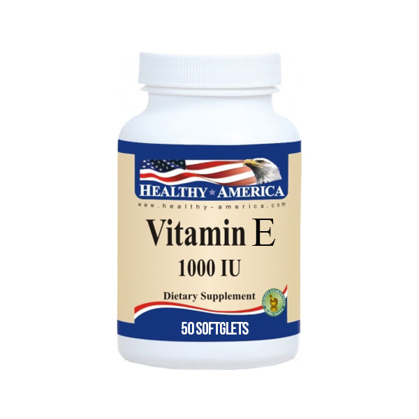 Vitamin E 1000 Iu 50 Softgels