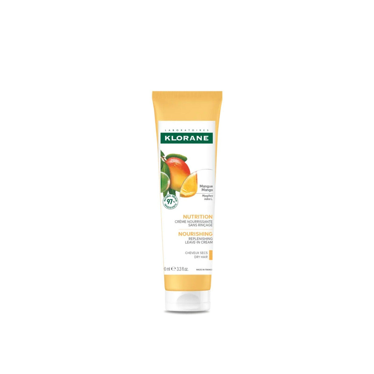 Klorane Nourishing Replenishing Leave-In Cream Mango 100ml