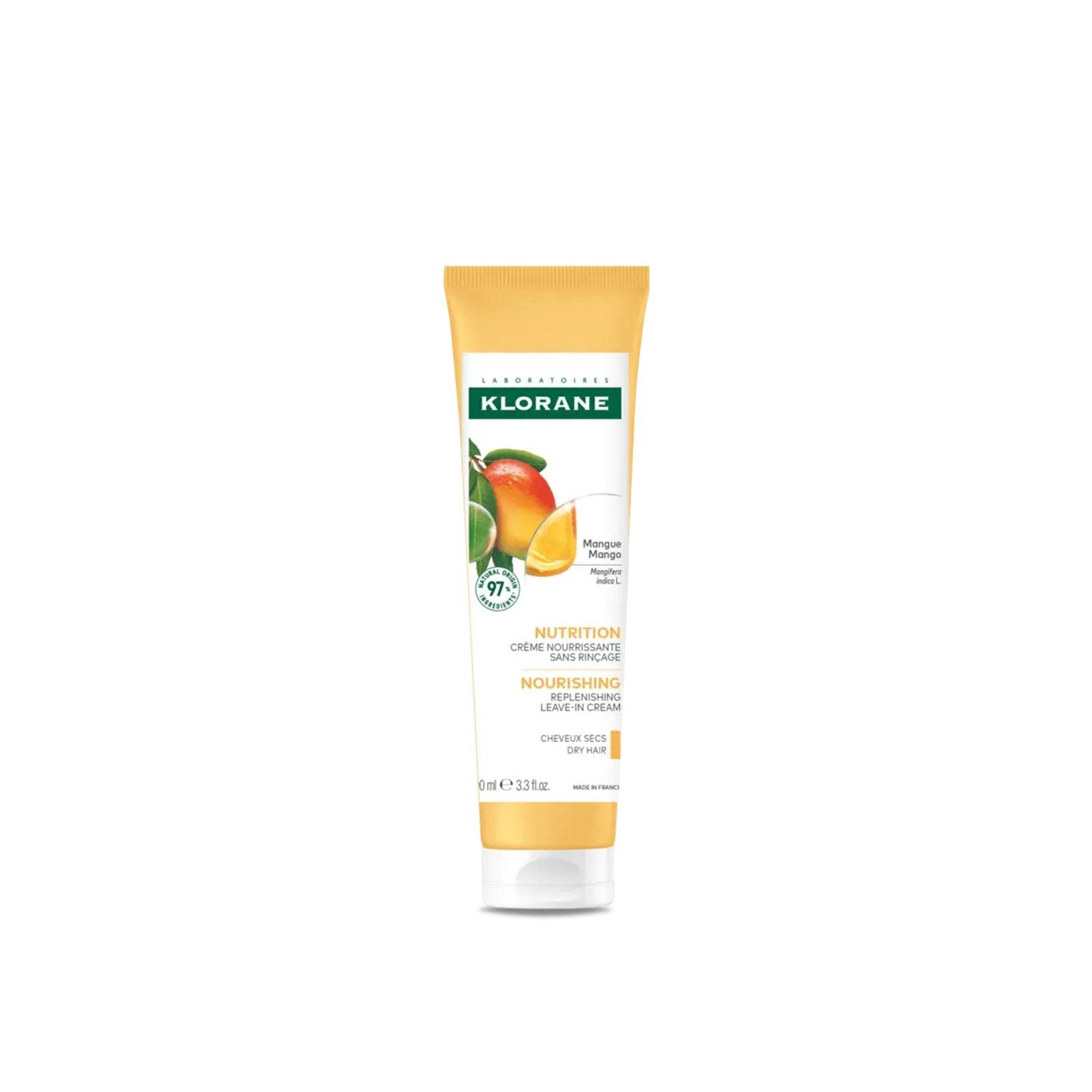 Klorane Nourishing Replenishing Leave-In Cream Mango 100ml