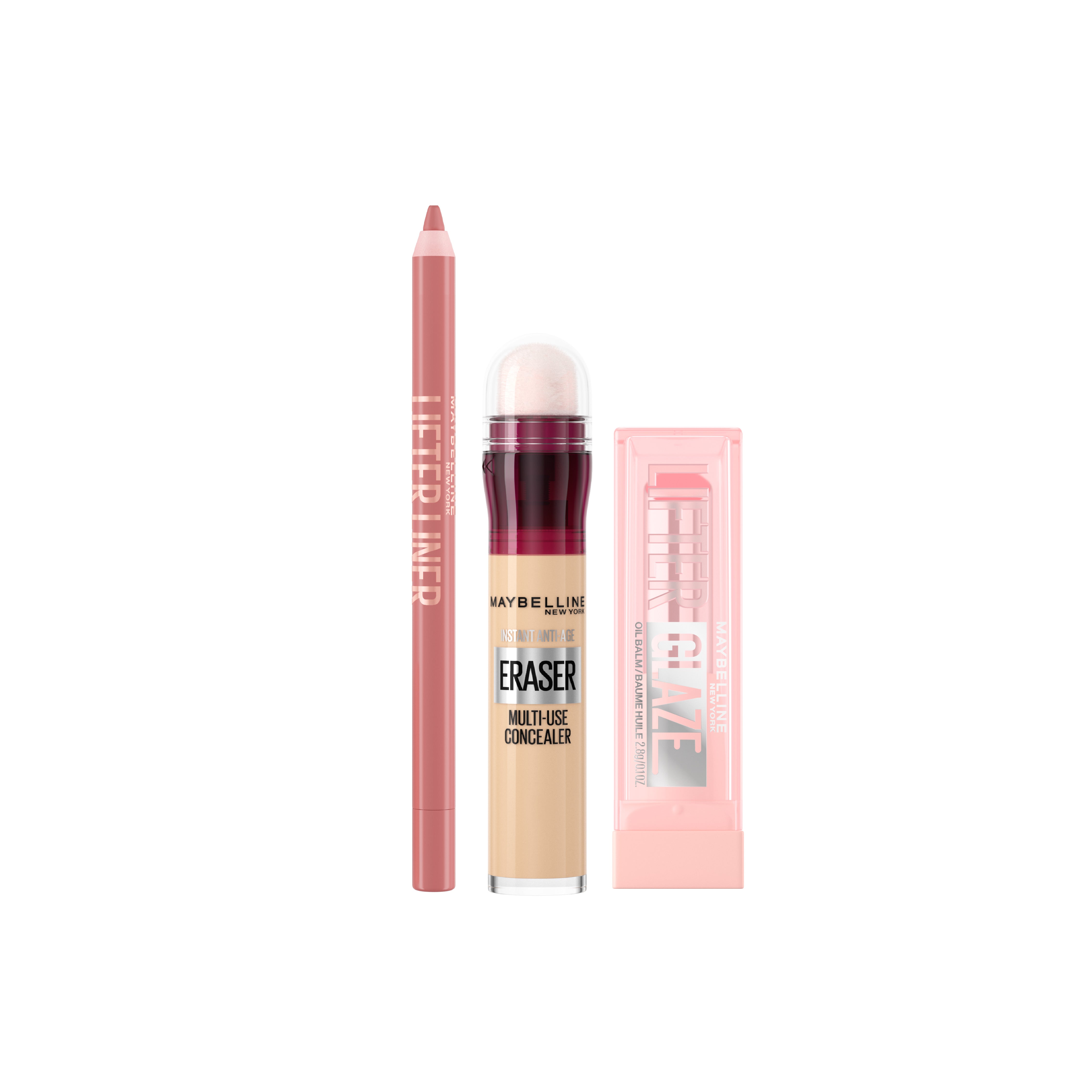 Brave Together – Age Rewind Concealer + Lifter Liner + Lifter Glaze Bundle – official product packshot