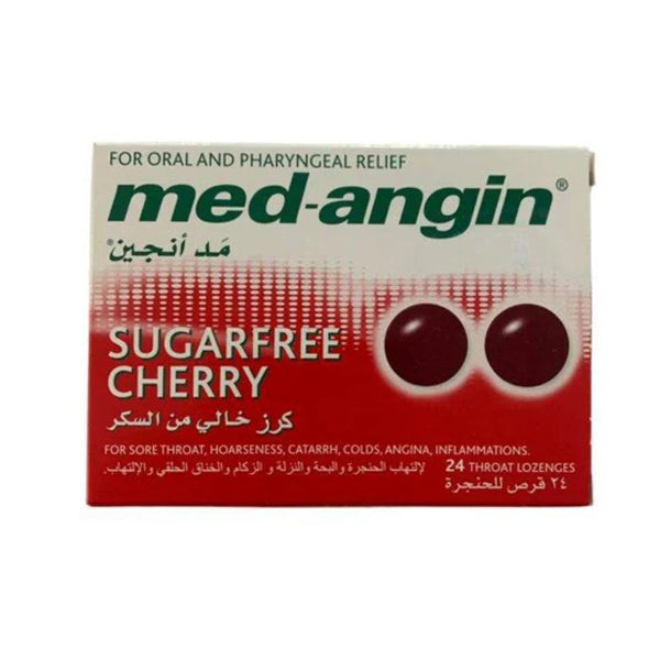 Sugar Free Cherry 24 Lozenges