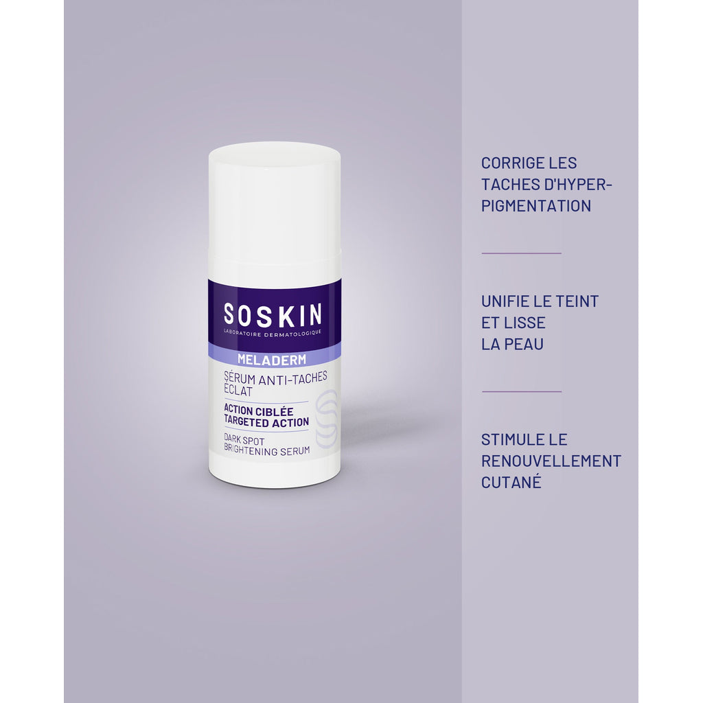 SOSKIN Meladerm Dark Spot Brightening Serum benefits