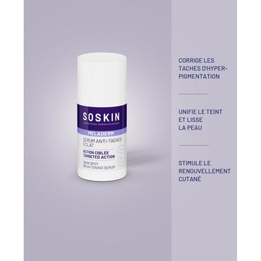 SOSKIN Meladerm Dark Spot Brightening Serum benefits