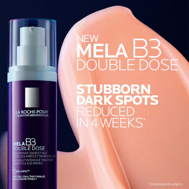 La Roche-Posay Mela B3 Double Dose dark spots treatment efficacy