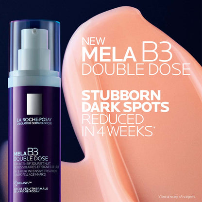 La Roche-Posay Mela B3 Double Dose dark spots treatment efficacy