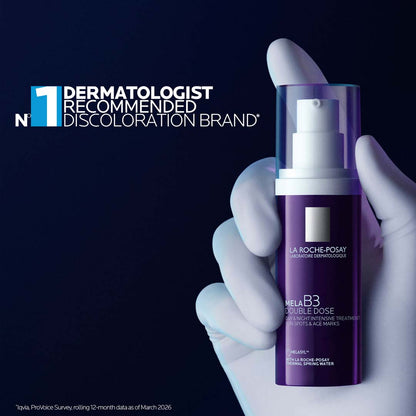 La Roche-Posay Mela B3 Double Dose dermatologist recommended discoloration brand visual