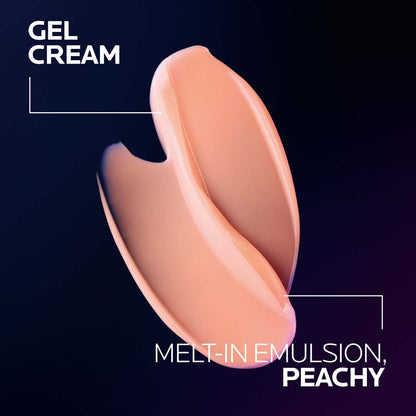 Mela B3 Double Dose peach gel-cream texture