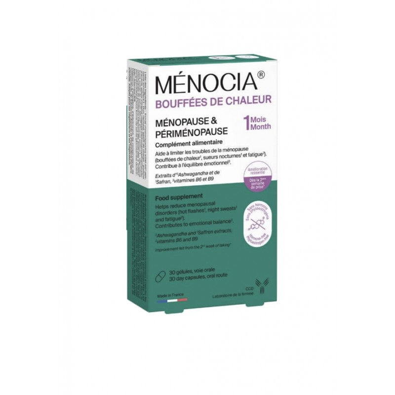 Ménocia Bouffées De Chaleur 30 Capsules 1 Month