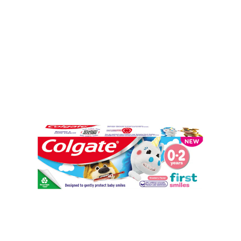 Colgate 0 2 Colgate Toothpaste First Smile 0-2 Years 50 ML – Zeina Care