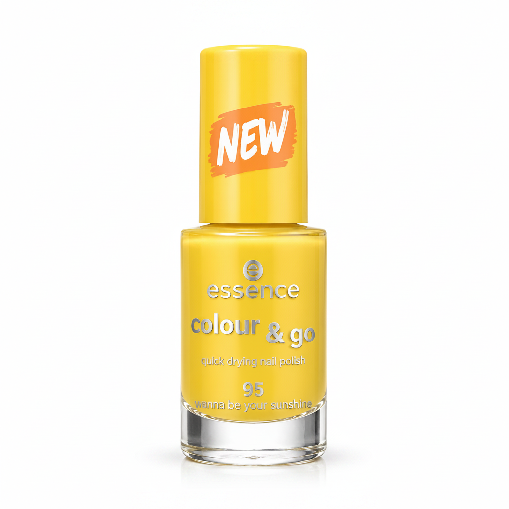 Essence Colour & Go Quick Drying Nail Polish – 95 Wanna Be Your Sunshine