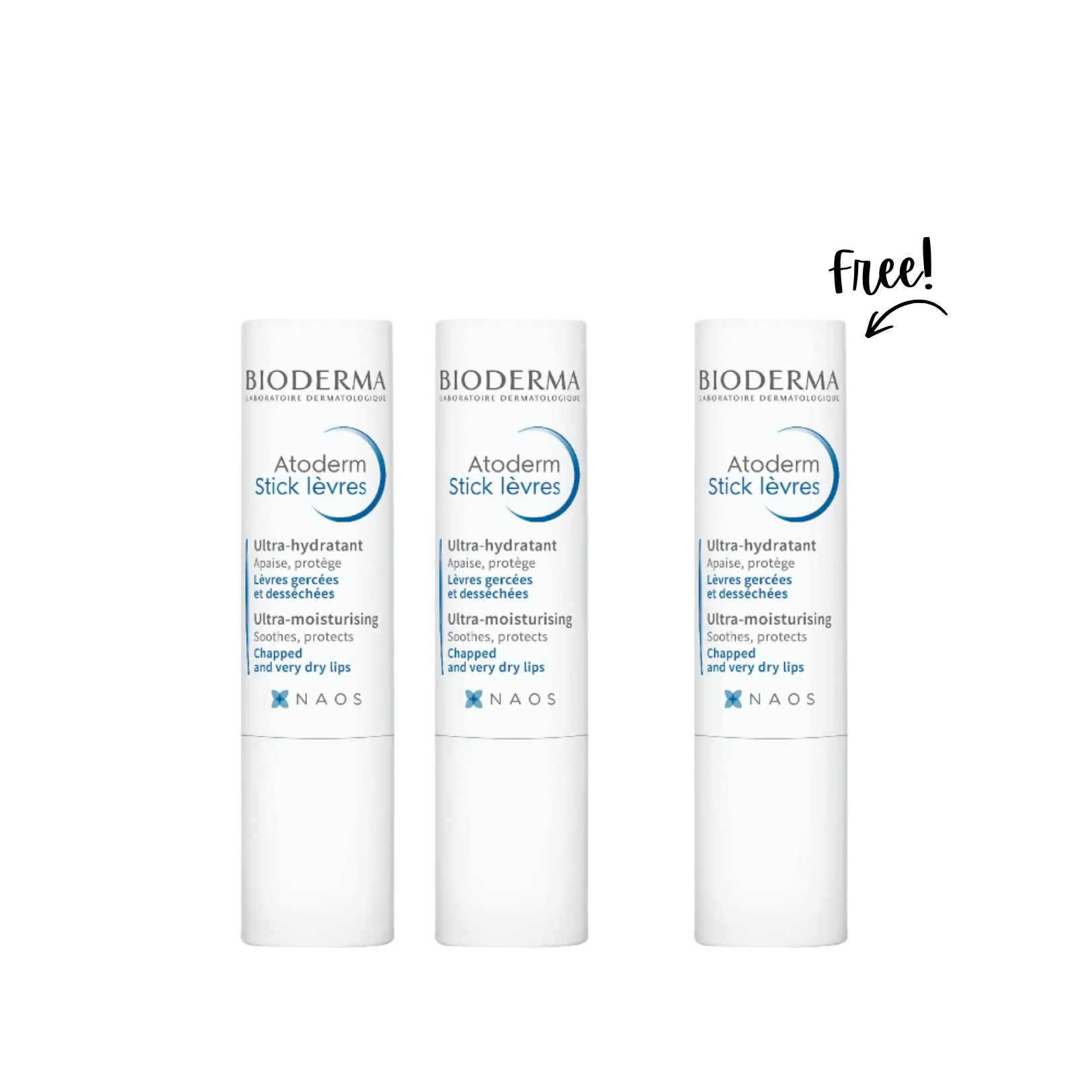 Buy 2 Get 1 | Atoderm Lip Stick 4 G