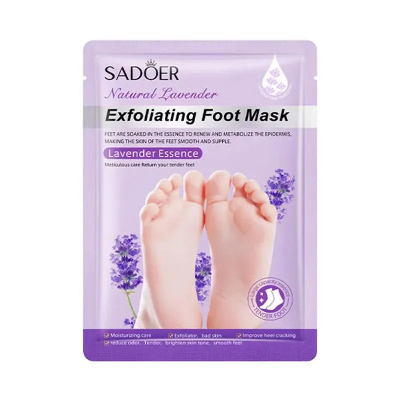 Exfoliating Foot Mask Lavender Essence 1 Pair 35 G
