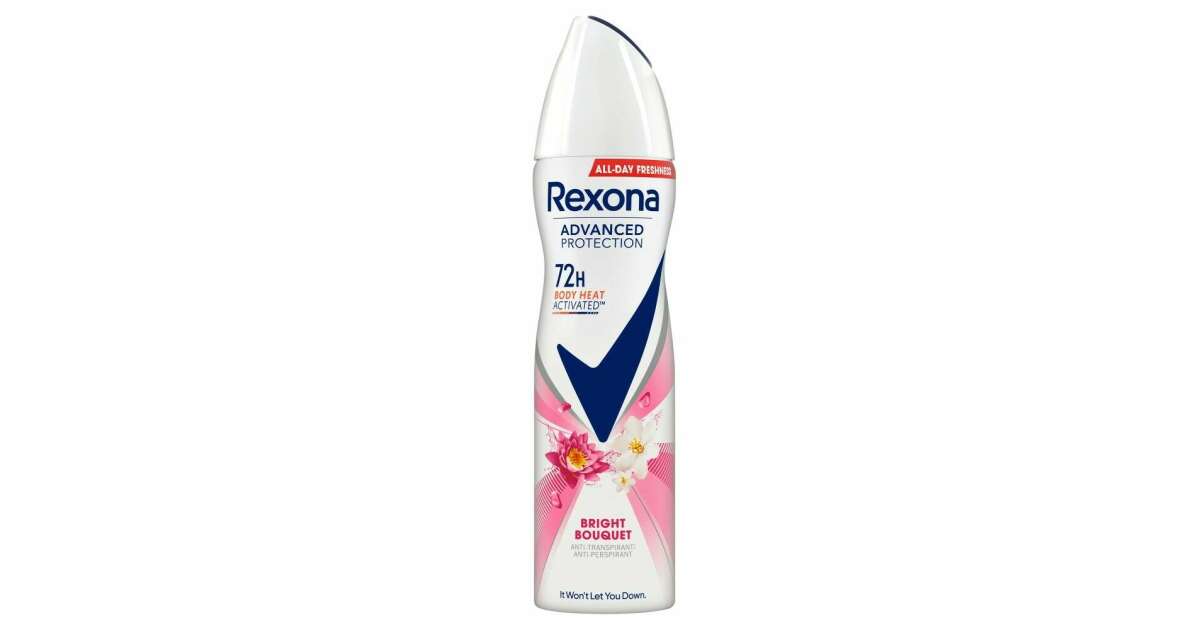 Rexona Advanced Protection 72H Body Heat Activated Bright Bouquet 200 Ml