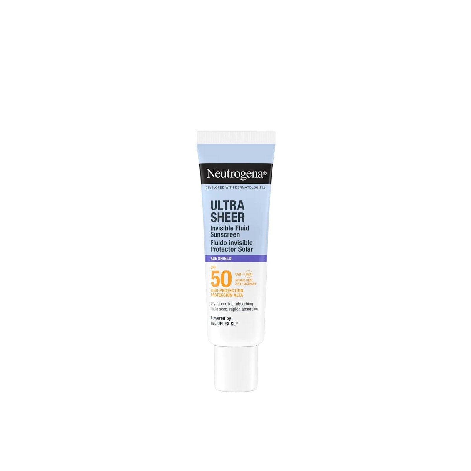 Ultra Sheer Invisible Fluid Sunscreen Age Shield SPF 50 50 ML