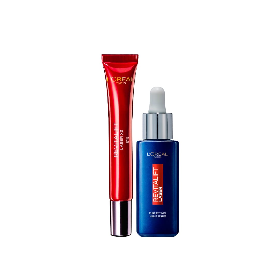Revitalift Laser Retinol Serum and Eye Contour