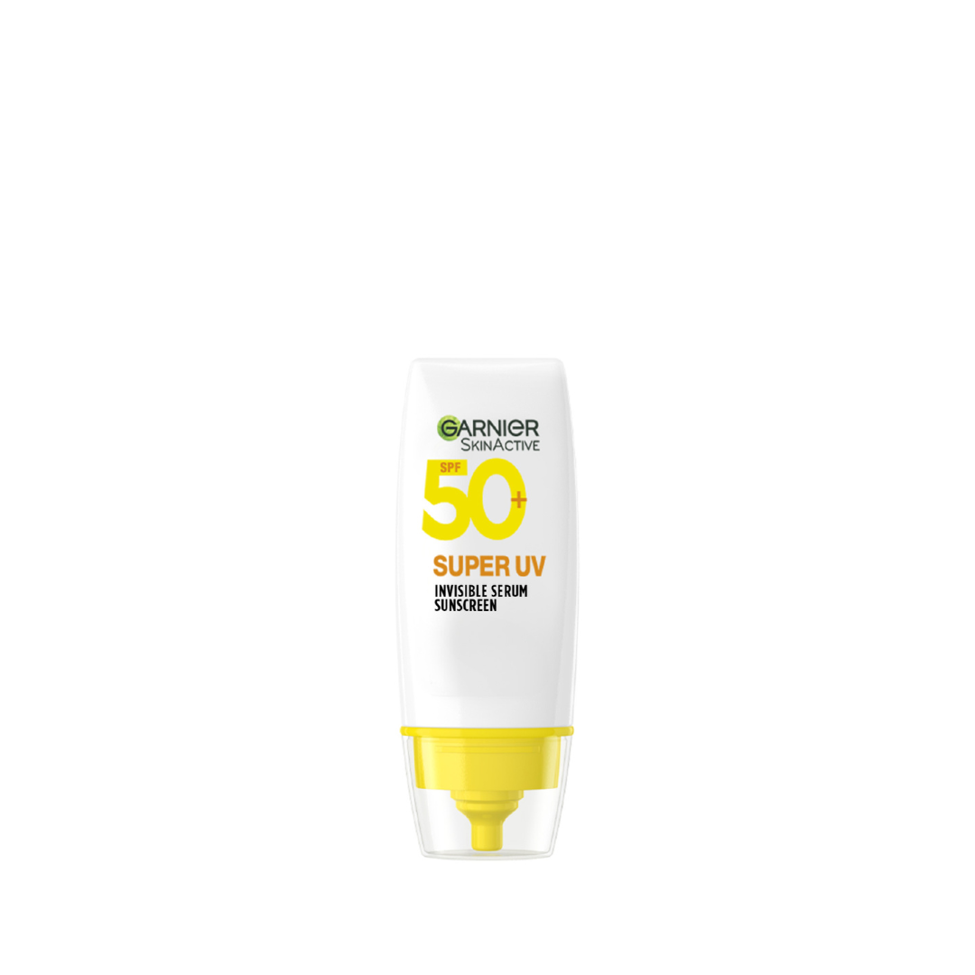 Garnier Super UV Invisible Serum Sunscreen With Spf50 For All Skin Types 30mL