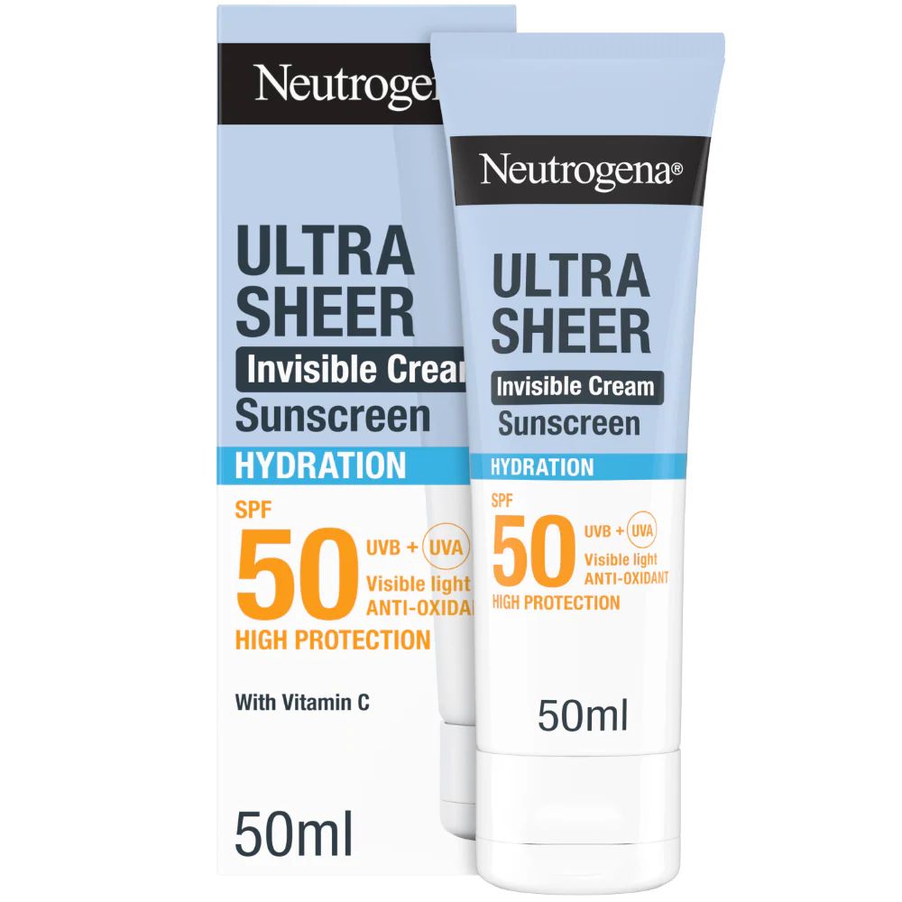 Ultra Sheer Invisible Cream Sunscreen SPF 50 50 ML