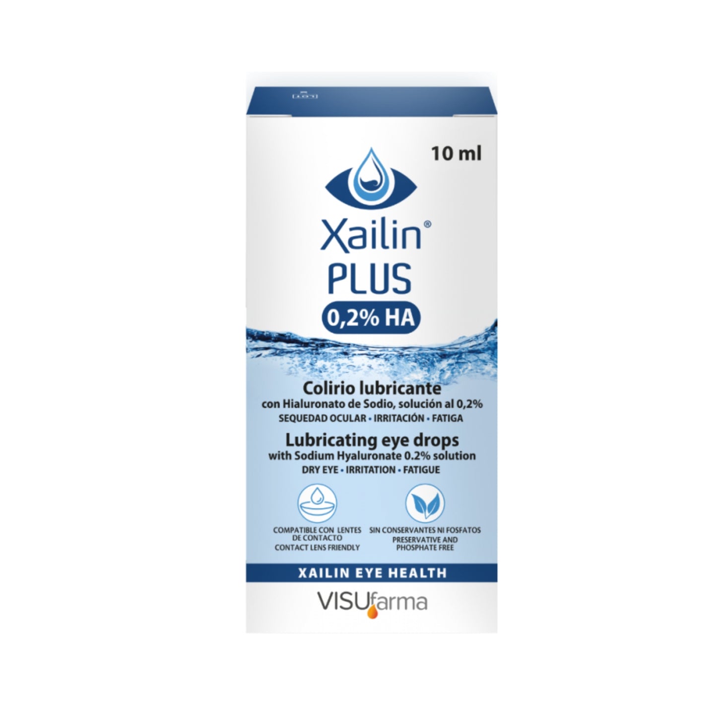 Plus 0.2% Hyaluronic Acid Lubricating Eye Drops 10mL