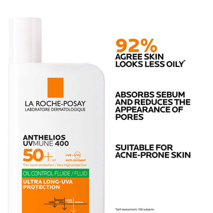 Anthelios UVMune 400 Oil Control Invisible Fluid 50mL