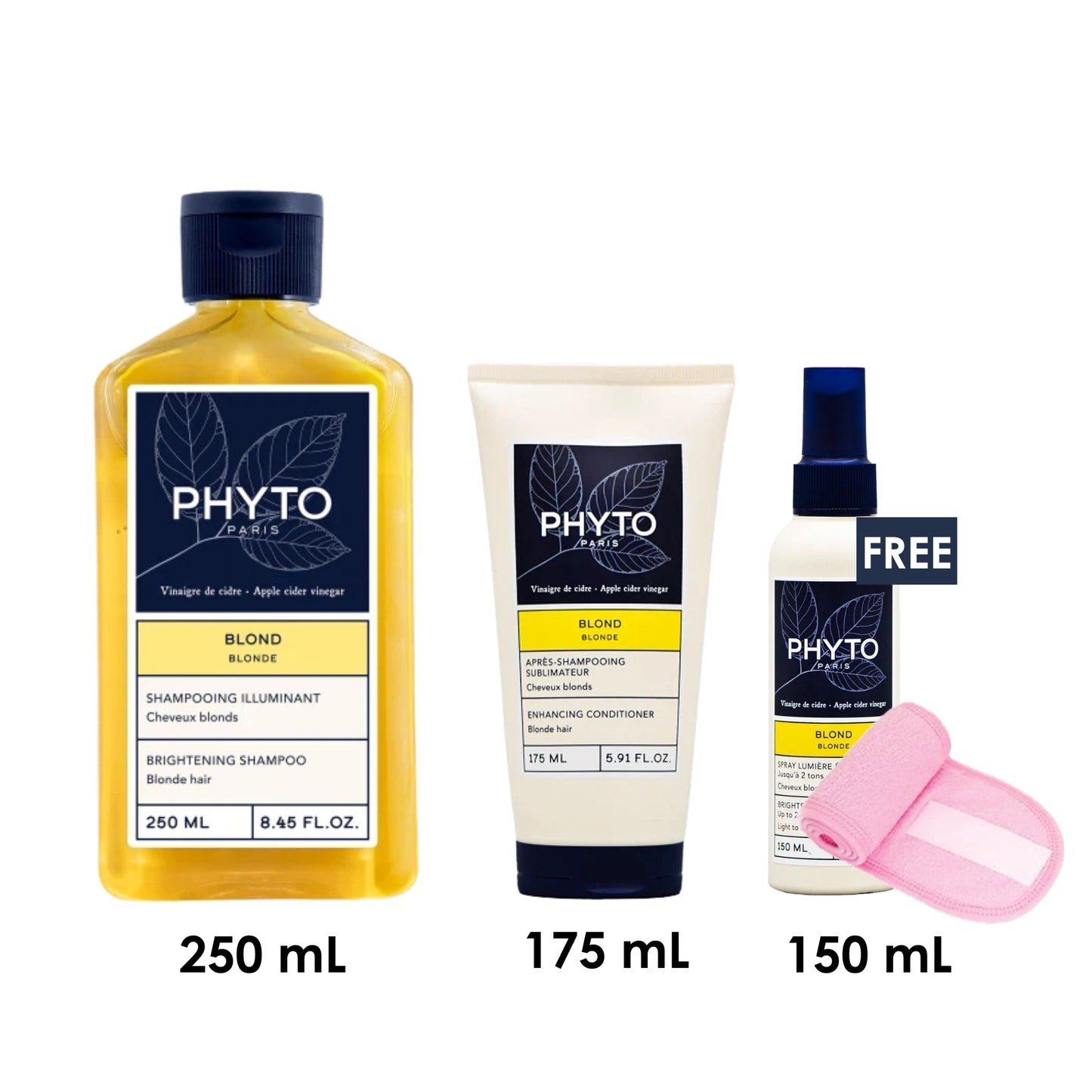 Blond Hair Care Set – Brightening & Enhancing for Blonde Hair