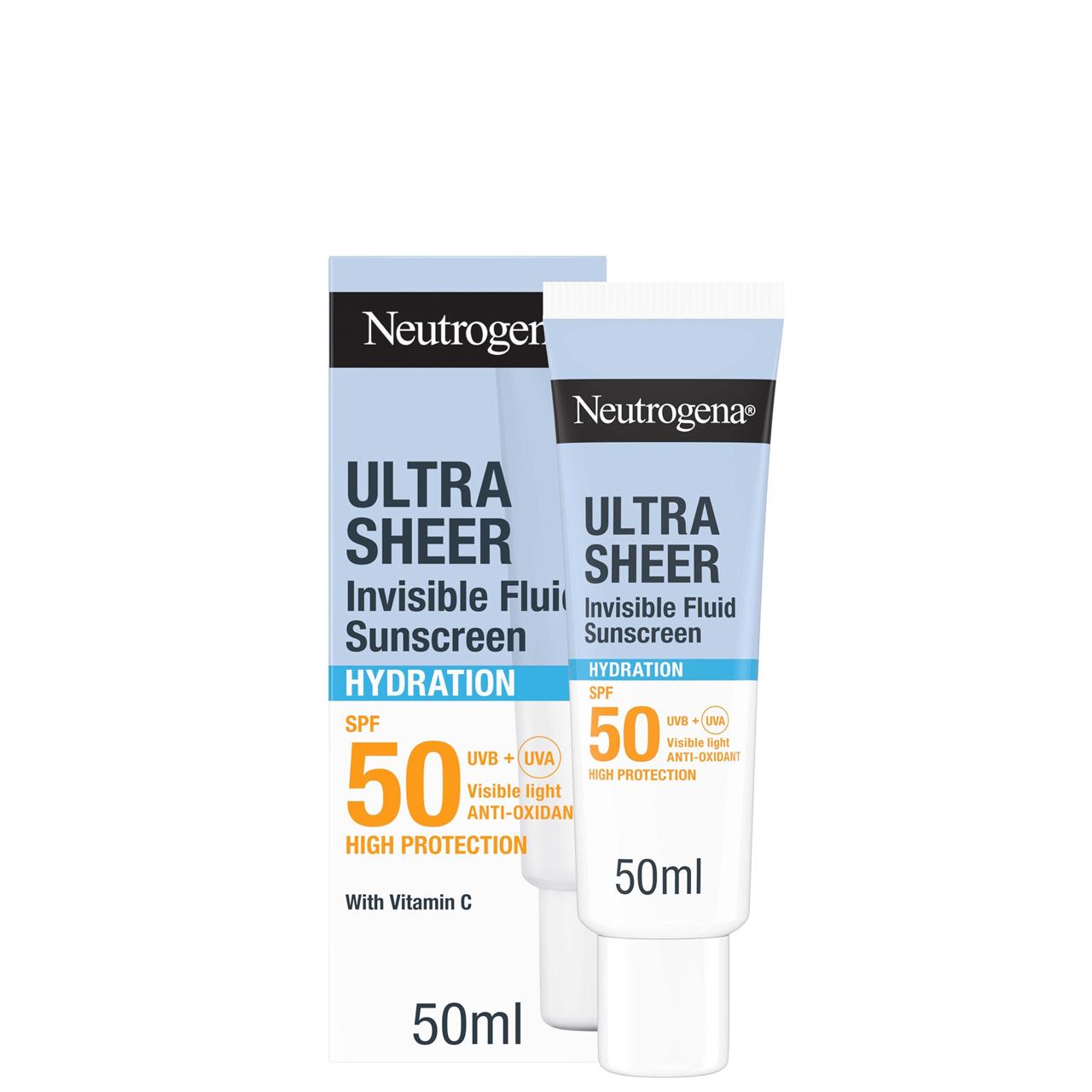 Ultra Sheer Invisible Fluid Sunscreen SPF 50 50 ML
