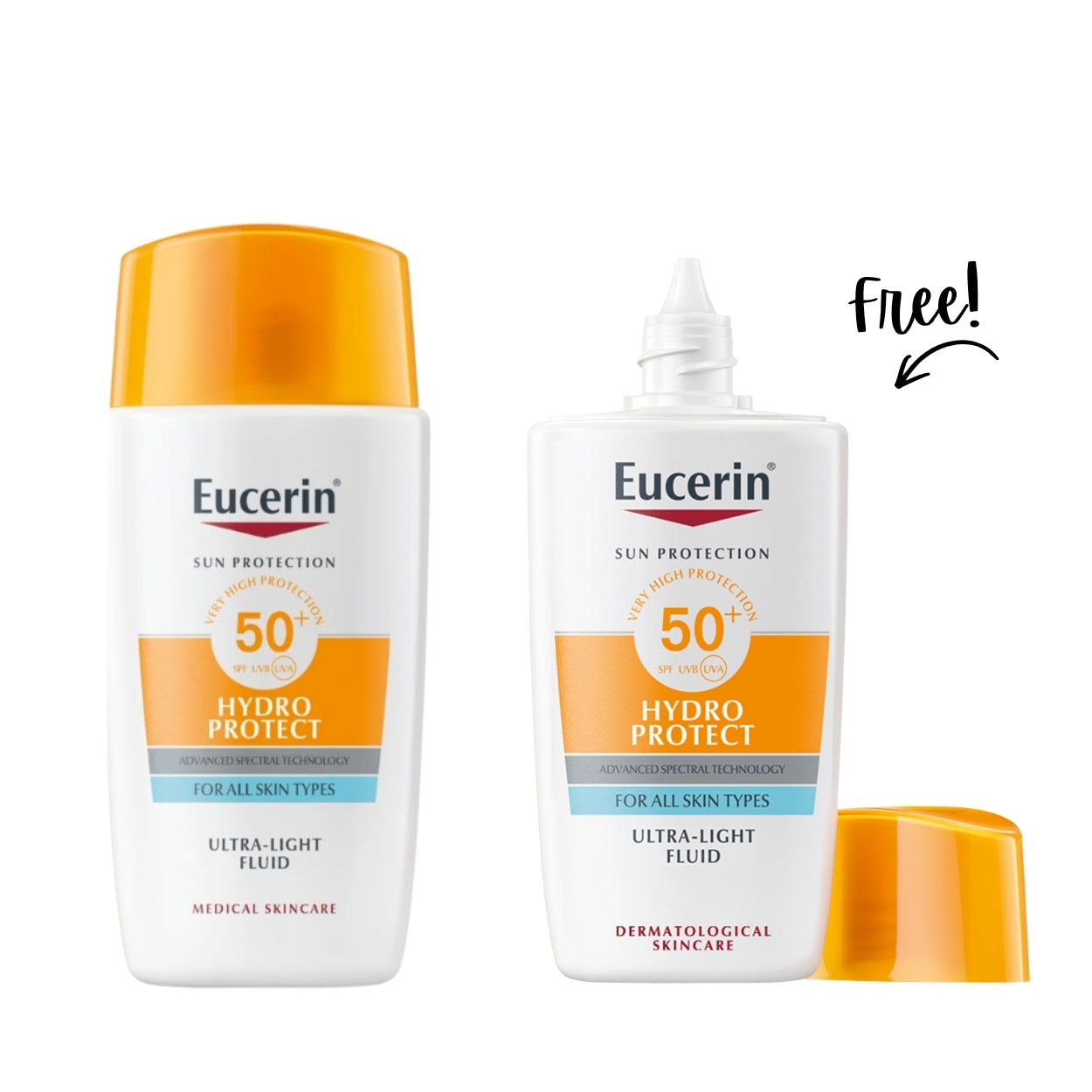 Eucerin Sun Hydro Protect Ultra Light Fluid SPF 50+ | Buy 1 Get 1