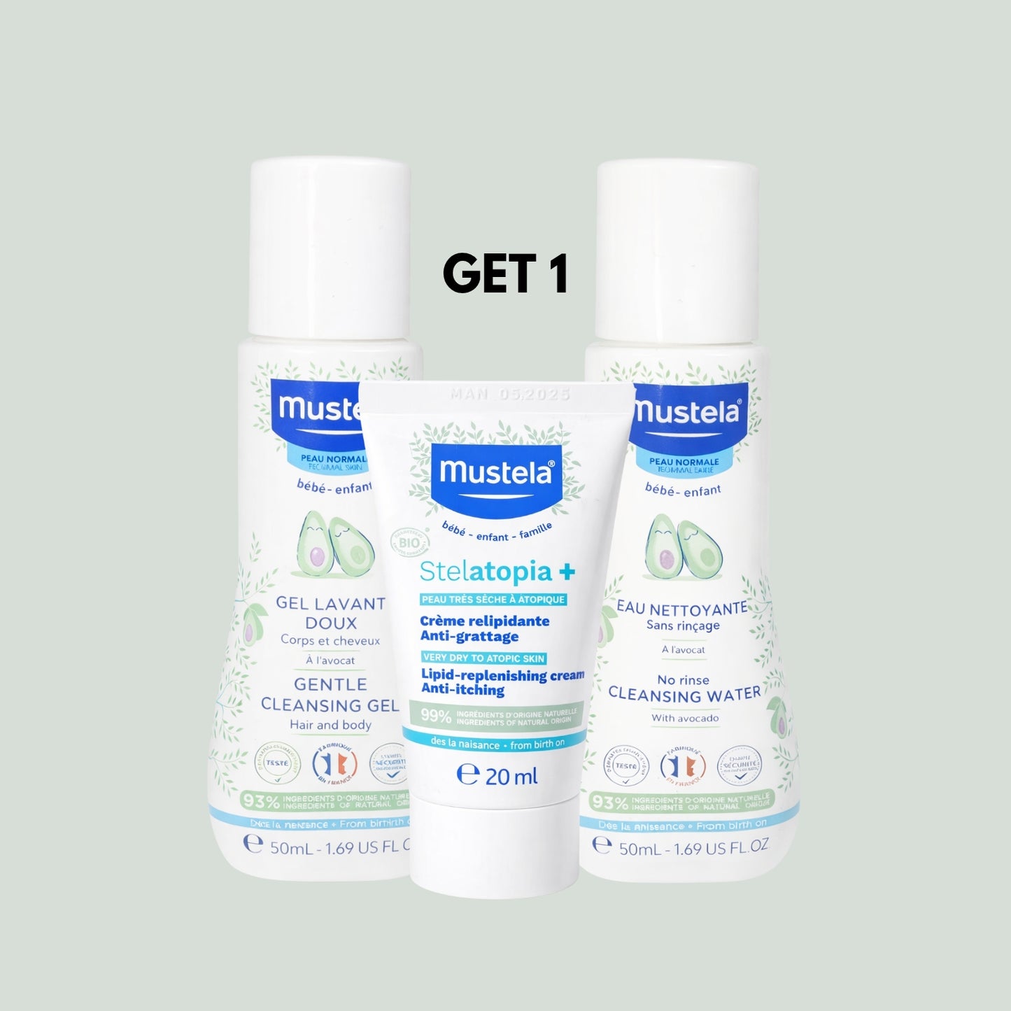 Gift from Mustela: Travel-Size Product