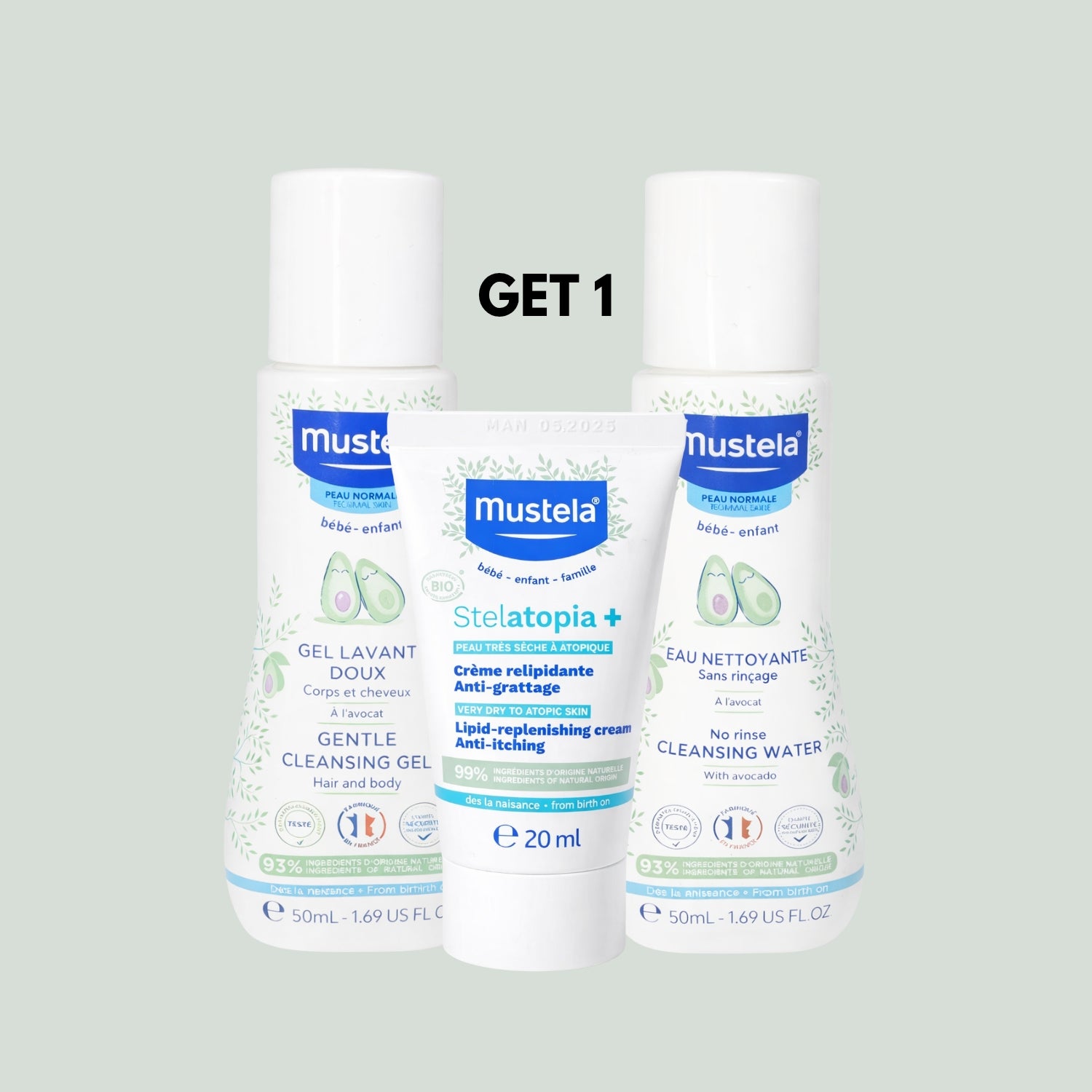 Gift from Mustela: Travel-Size Product