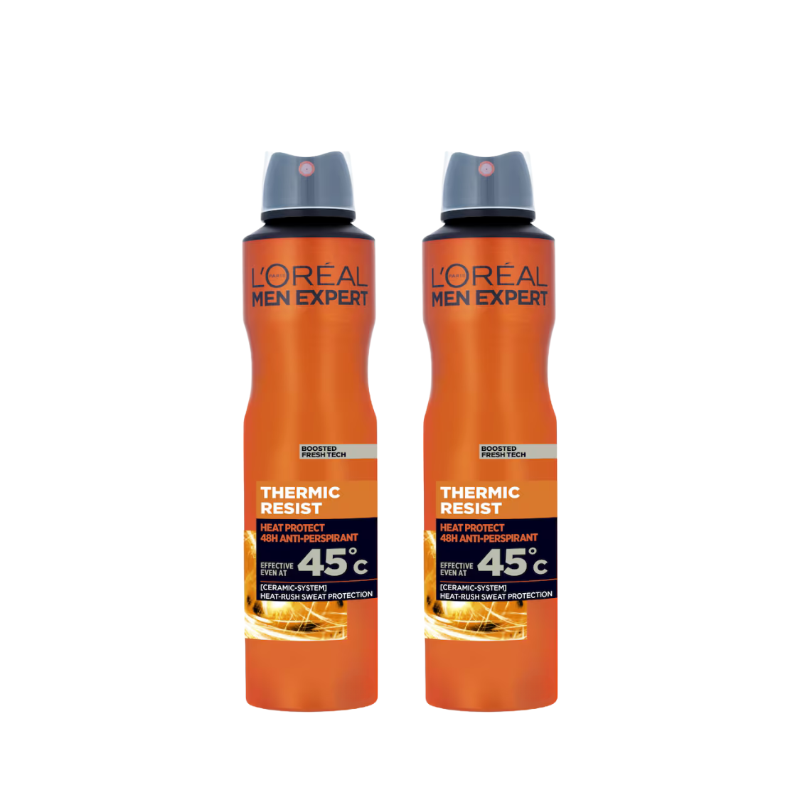 Men Expert Thermic Resist Heat Rush Anti Perspirant 45°C  Spray Buy 2 Get -20%