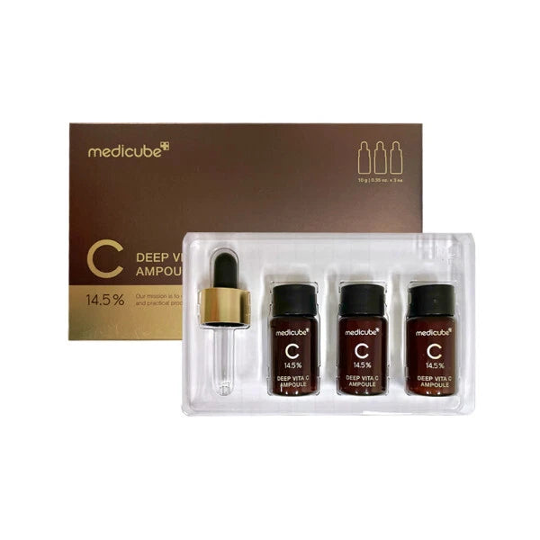 Medicube Deep Vita C 14.5% Ampoule 2.0 10 Ml X 3