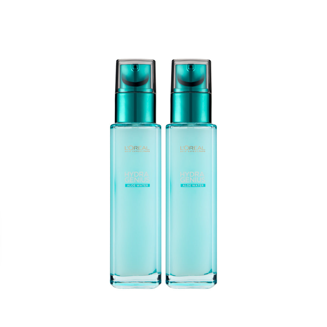2x Hydragenius Daily Liquid Moisturizing Care - Normal & Combination Skin 70 ML