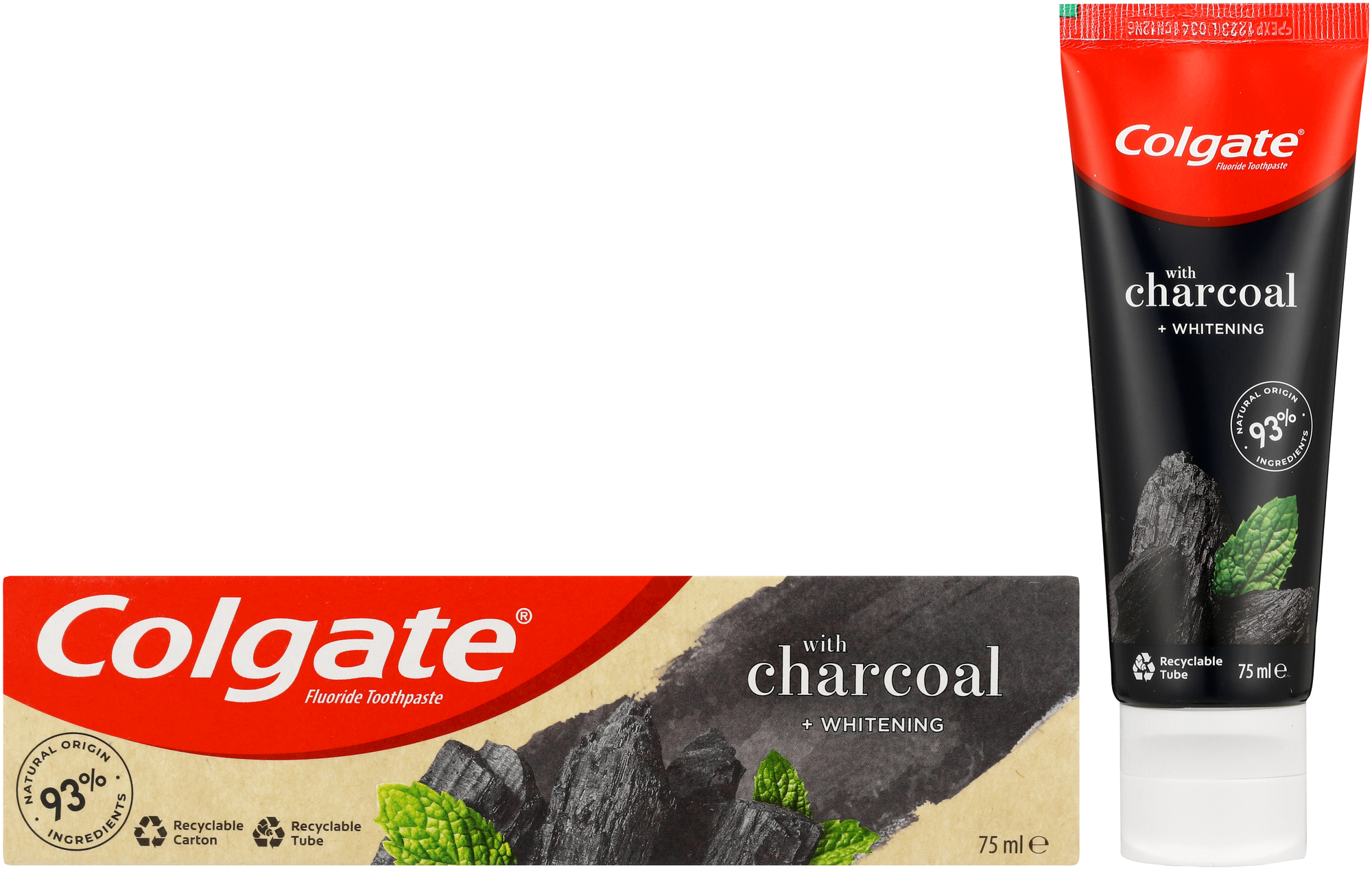 Colgate Natural Extracts Charcoal Whitening Toothpaste 75 ml