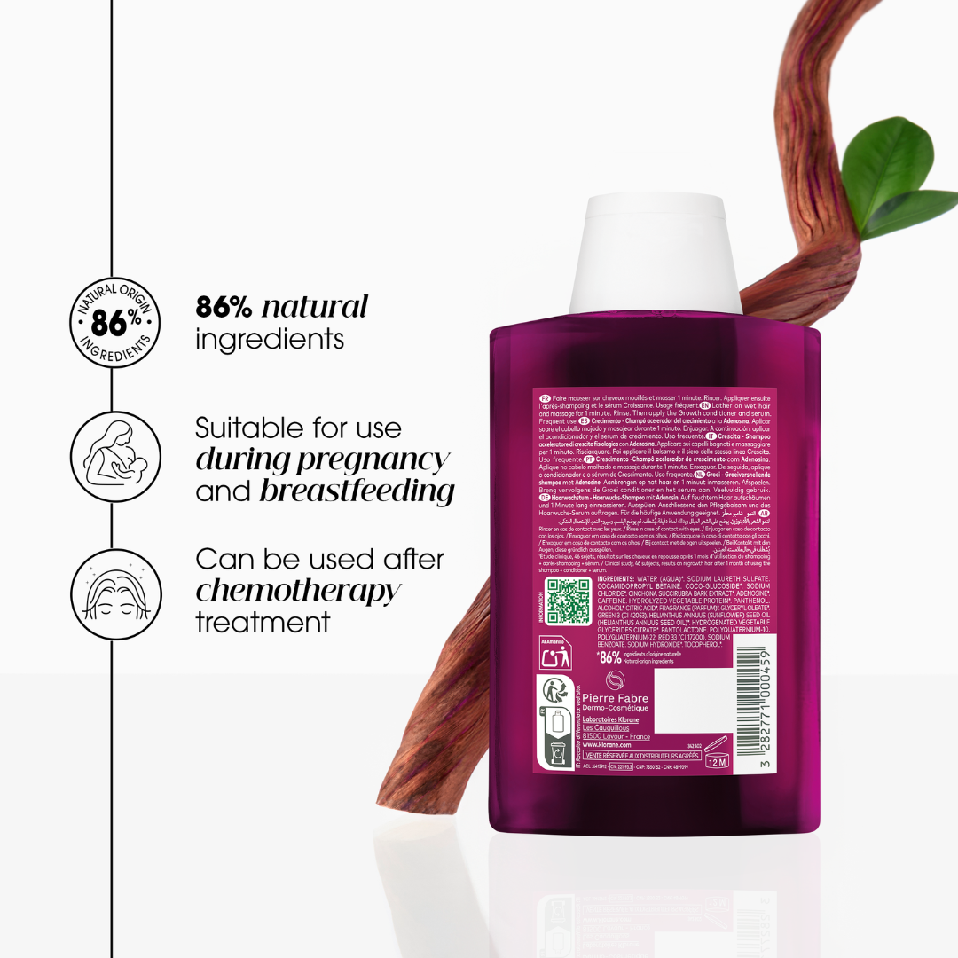 Klorane Growth Accelerating Shampoo detail
