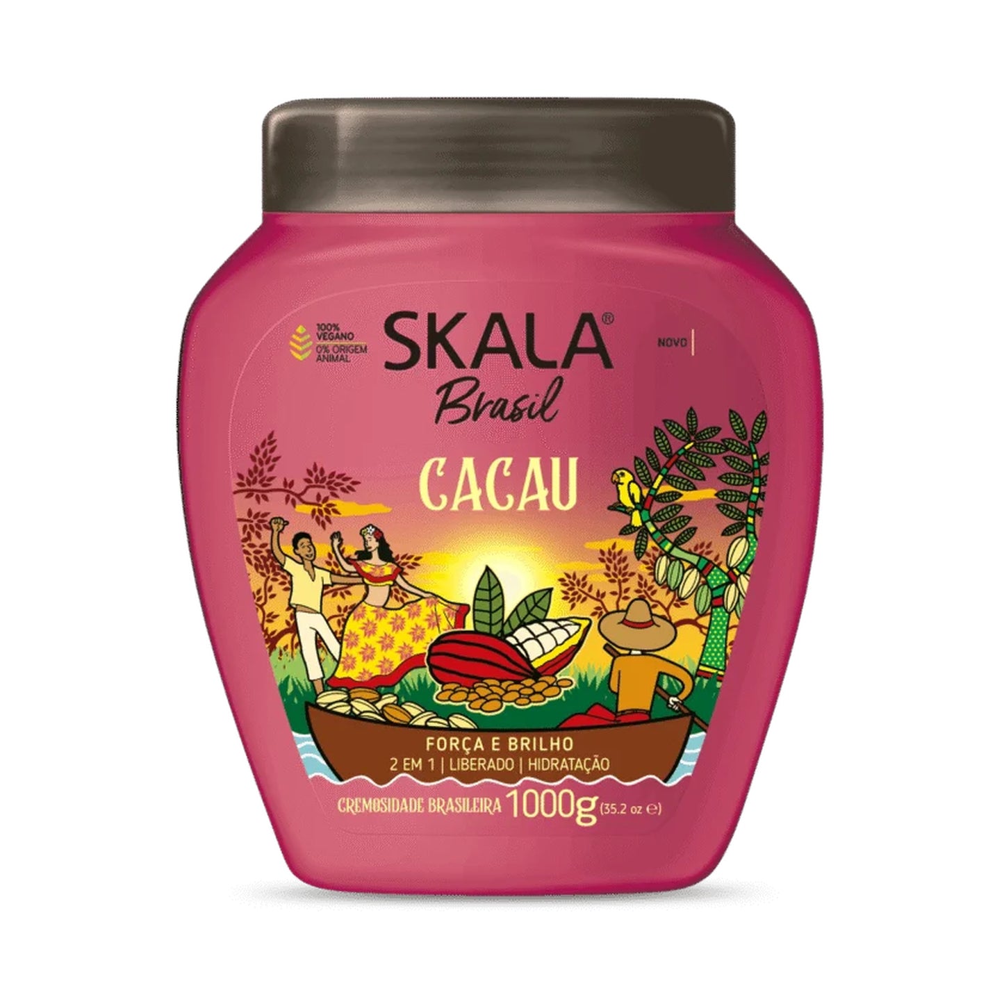 Cacau 2 In 1 Treatment + Leave In 1000 Gr