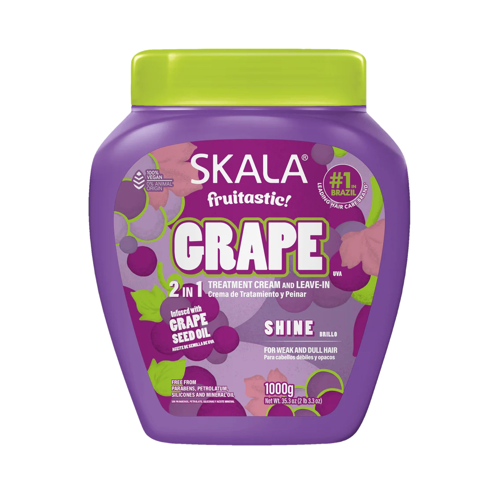 Fruitastic Grape 2 In 1 Treatment + Leave In 1000 Gr