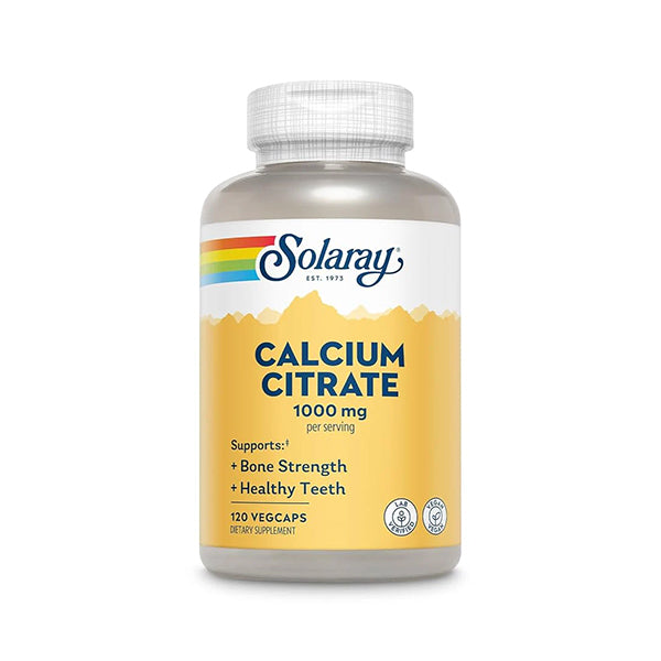 Calcium Citrate 1000 Mg 120 Vegcaps