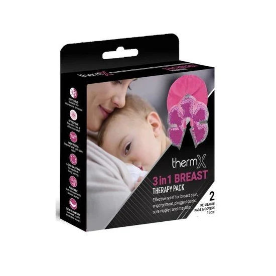 Thermx 3 In 1 Breast Therapy Pack X2