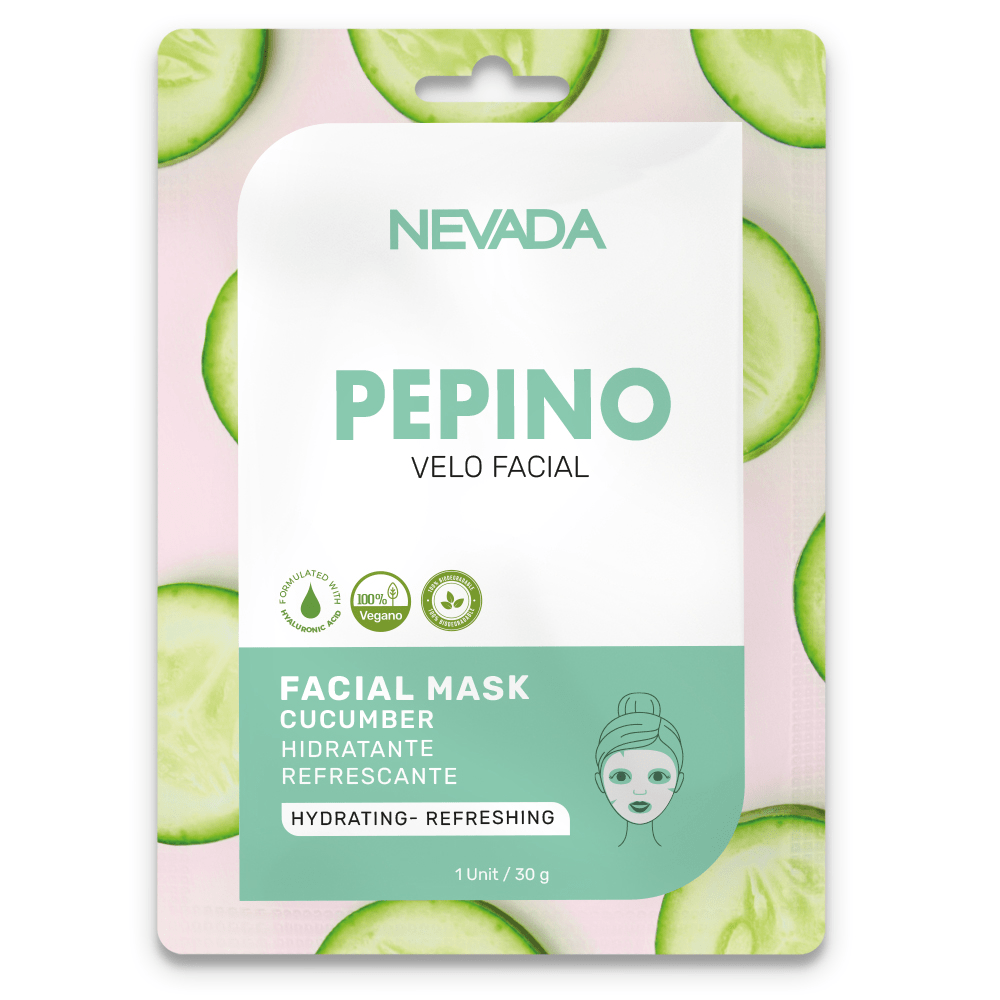 Cucumber Face Veil Mask 1 Unit / 30 G