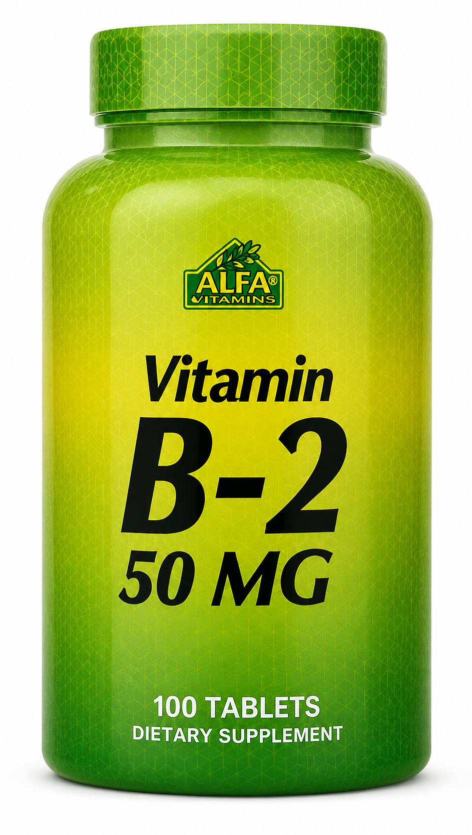Alfa Vitamins Vitamin B-2 50 mg – 100 Tablets