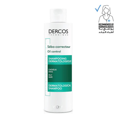 Dercos Oil Control Dermatological Shampoo 200mL