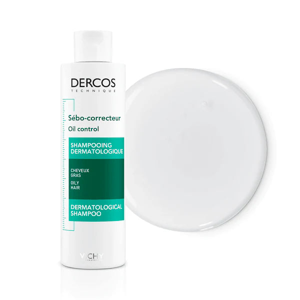 Dercos Oil Control Dermatological Shampoo 200mL