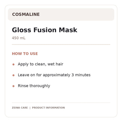 cosmaline mask — directions and details
