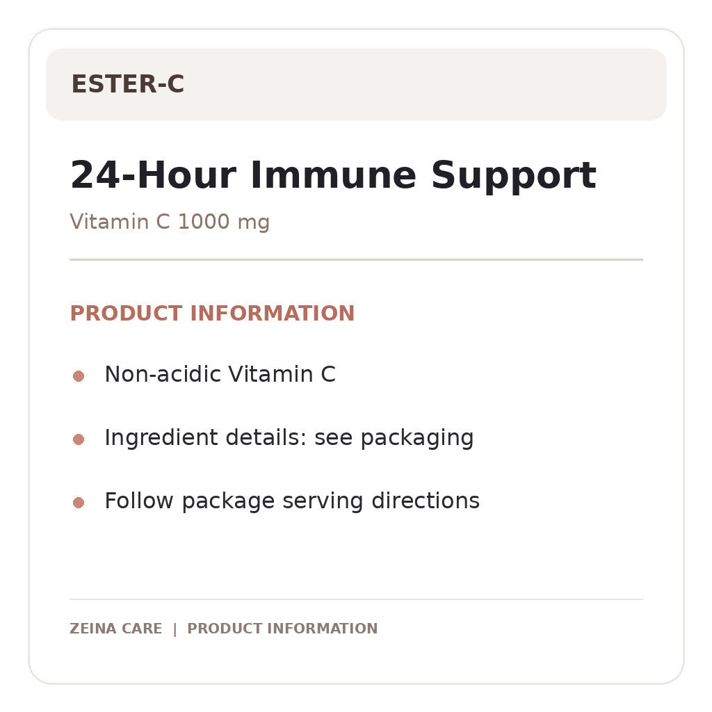 ester c — directions and details